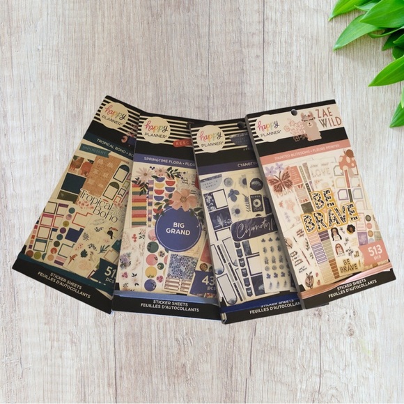 Happy Planner 4 Pack Encouragement Stickers Journal Scrapbook Crafting Pads HP - Picture 2 of 15